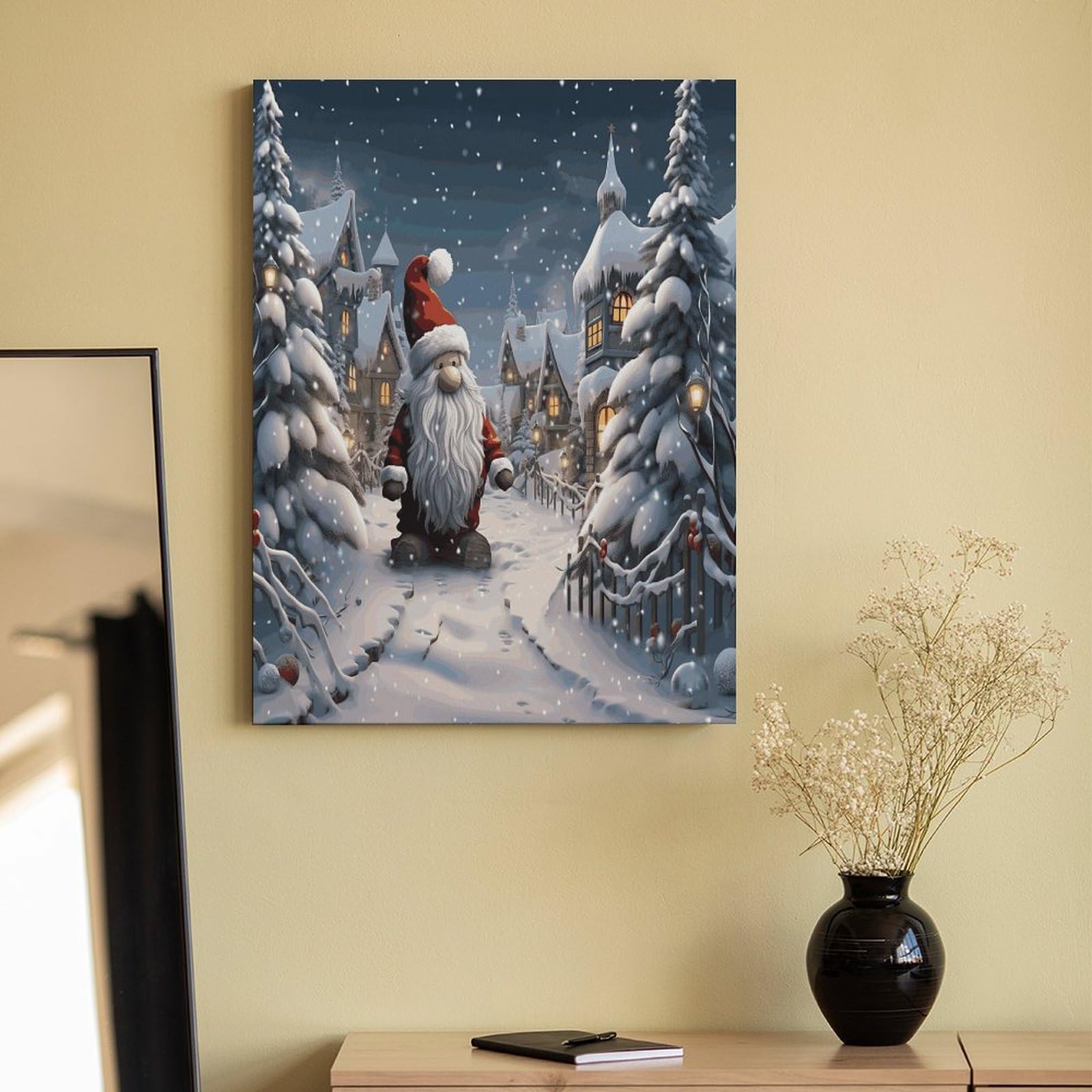 LPAGBCNU Malen nach Zahlen für Erwachsene, Anfänger, Erwachsene, Malen nach Zahlen, Kits auf Leinwand, Acryl-Ölfarben, Malerei mit Pinseln, für Geschenk, Heimdekoration, Wanddekoration