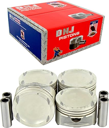 DNJ Juego de pistones P325 estándar para Chevrolet Aveo Aveo5 2004-2008 1.6L L4 16V DOHC 1598cc