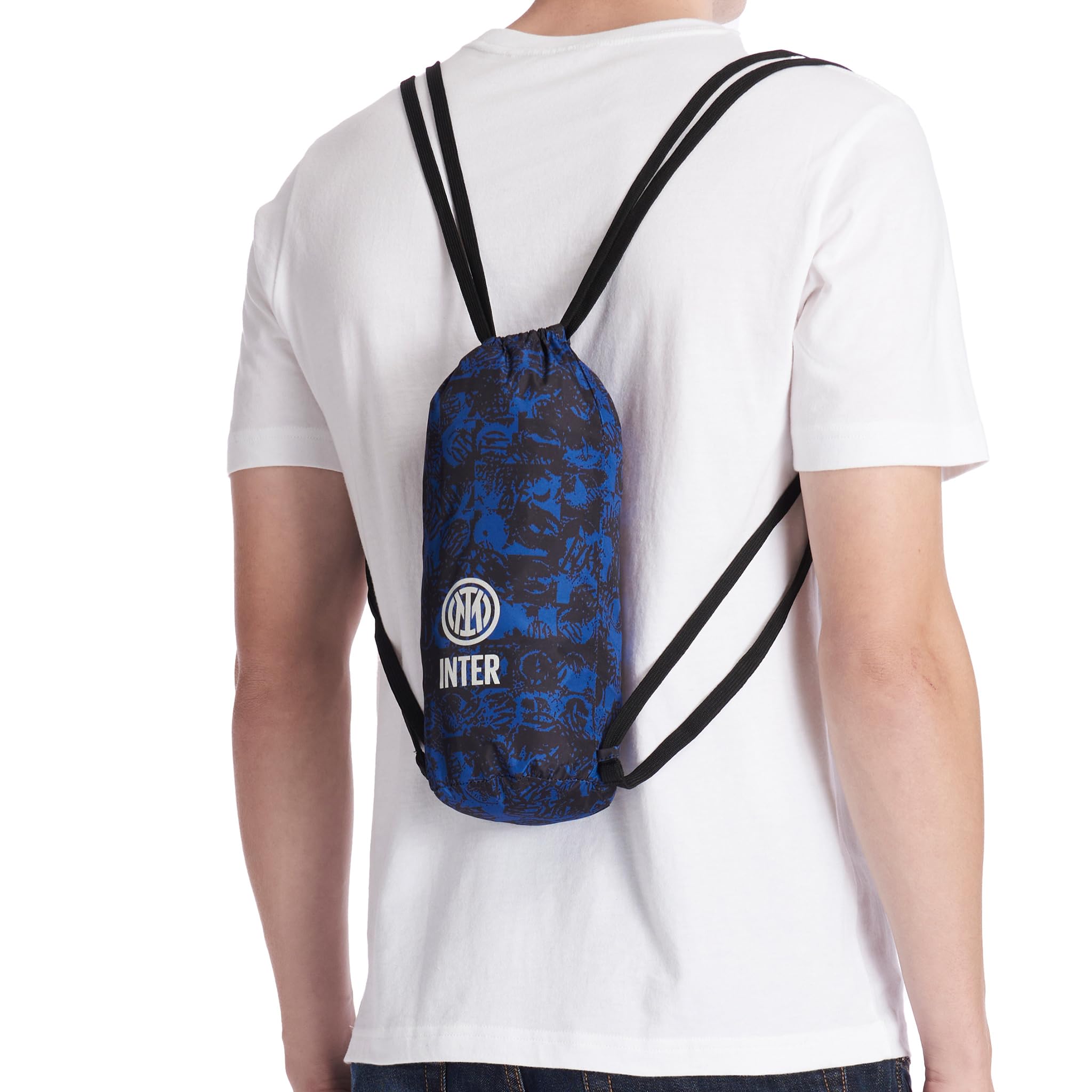 Inter - Giacca/Poncho Impermeabile, Collezione Esclusiva Rain, Unisex-Adulto, Adatta per Tutte le Stagioni e Occasioni, Prodotto Ufficiale