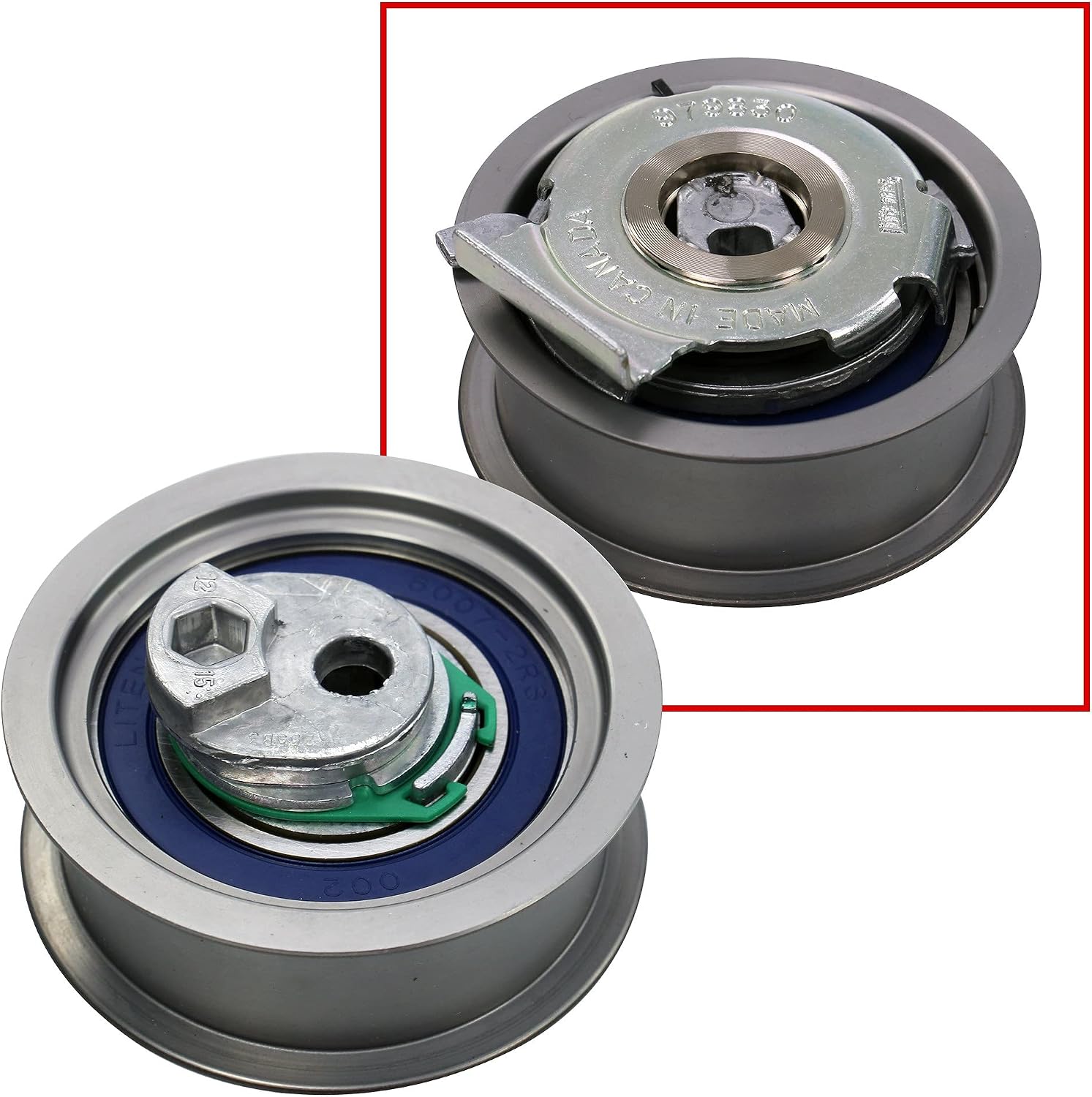 CONTITECH Timing Belt + Pulley Water Pump KIT compatible with SEAT Altea Leon 04-10 2L L4 L6