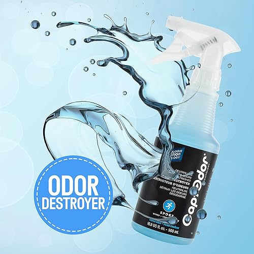 Miniatura 2 de Espray destruidor de olores deportivos (1 botella de 16.9 onzas líquidas), eliminador de olores y desodorante en aerosol, neutralizador y