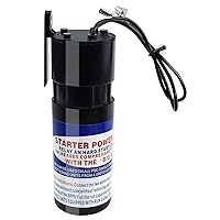 Vista 2 de SPP6 Hard Start Capacitor Replacement 115V Thru 288VAC Hard Start kit for air Conditioner Units from 4,000 to 120,000(1/2 Thru 10H.P.),Increases