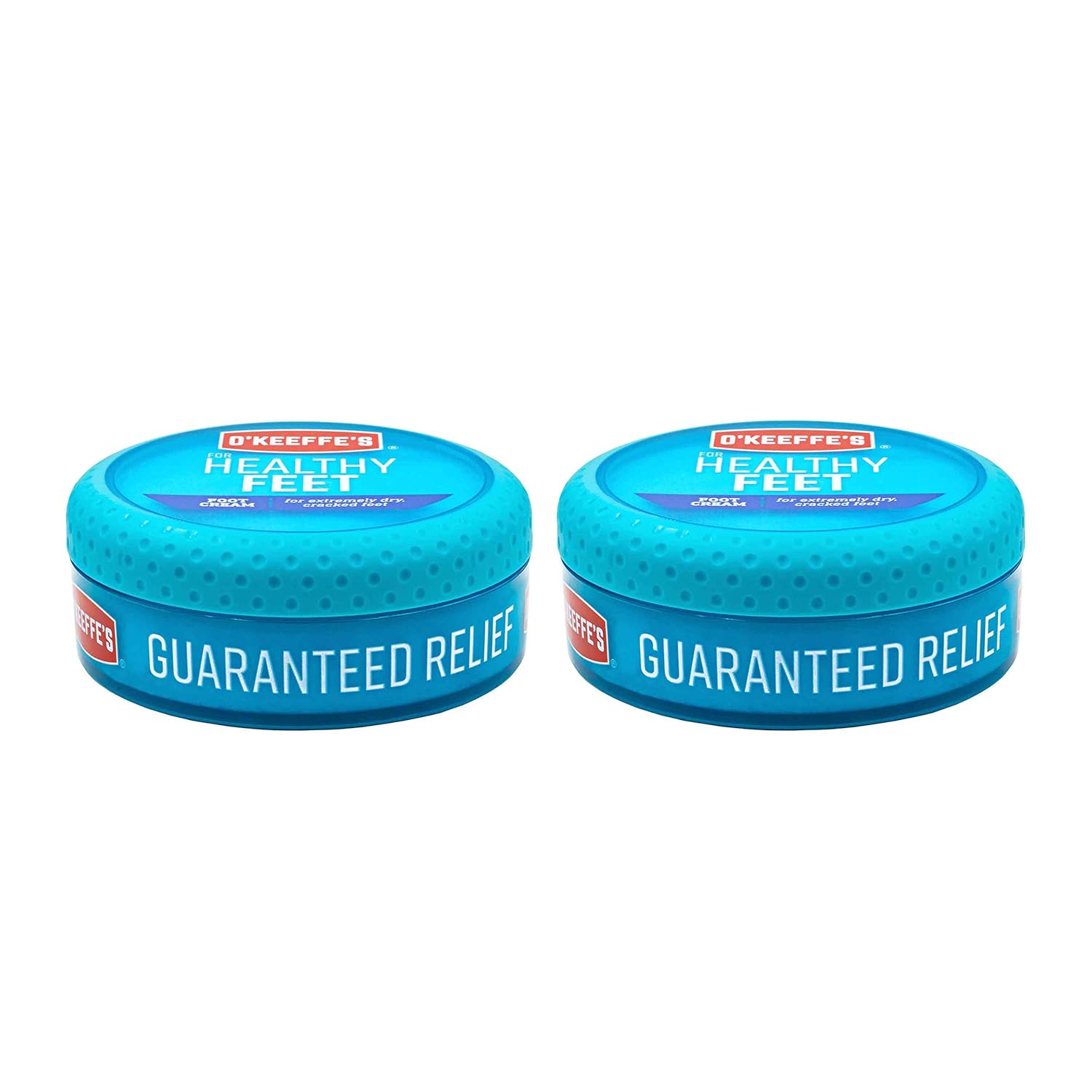 O'Keeffe's Healthy Feet Foot Cream for Extremely Dry, Cracked Feet, 3.2 Ounce Jar, (Pack of 2) : Beauty & Personal Care