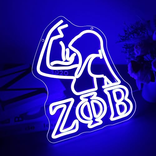 Miniatura 2 de Zpb - Letrero de neón de hermandad de hermandades para decoración de pared, regulable Zpb, luz de neón de hermandad adecuada para reuniones,