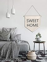 Vista 5 de FLYPARTY Banner de exhibición de pared de pin esmaltado - Banner de lona en blanco para botones de pines de exhibición, Natural