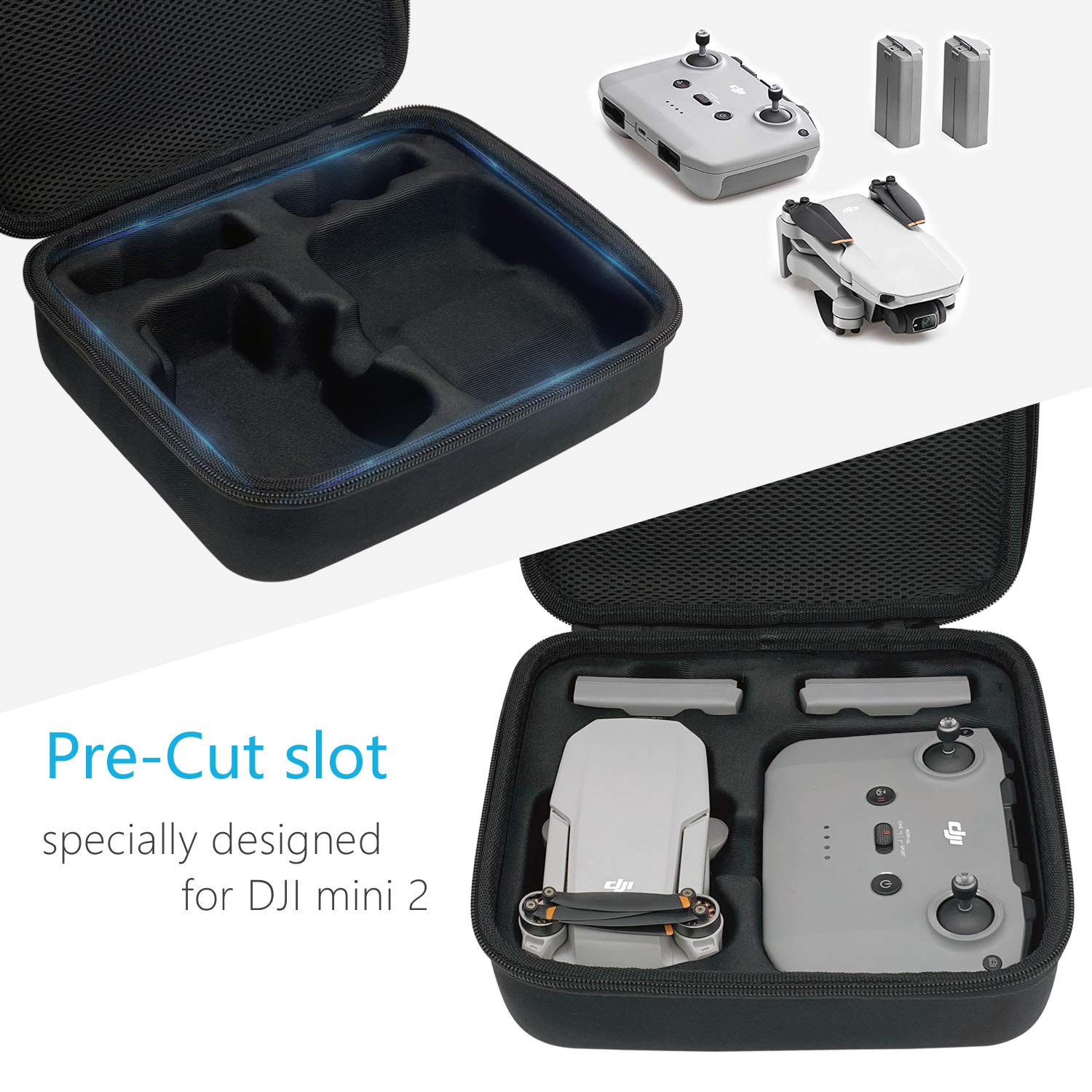 DJI MINI 2 ドローン 【専用ケース付き】 DJI Mic Mini（2 TX + 1 RX + 充電ケース） - セキドオンライン