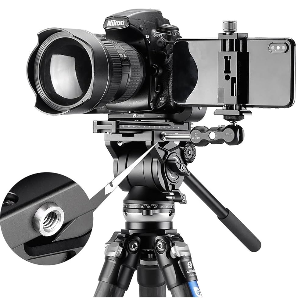 その他 Leofoto BV-10 Amazon.com : Leofoto BV-10 Fluid Video Head Kit Arca
