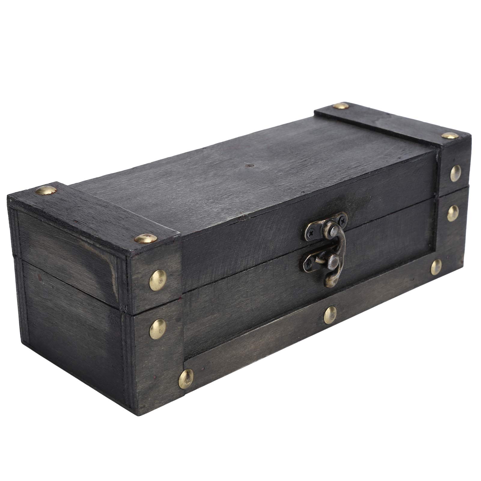BCJMKDX jewellery storage box, Jewelry Storage Case, women jewellery box,Vintage Box Antique Style Wooden(4)