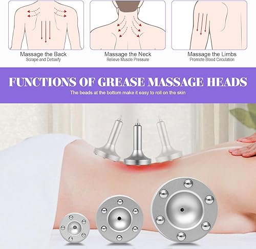 Miniatura 4 de Goudergo Máquina para esculpir el cuerpo, máquina de terapia al vacío, máquina de ventosas para cuidado del cuerpo y cuidado del pecho y