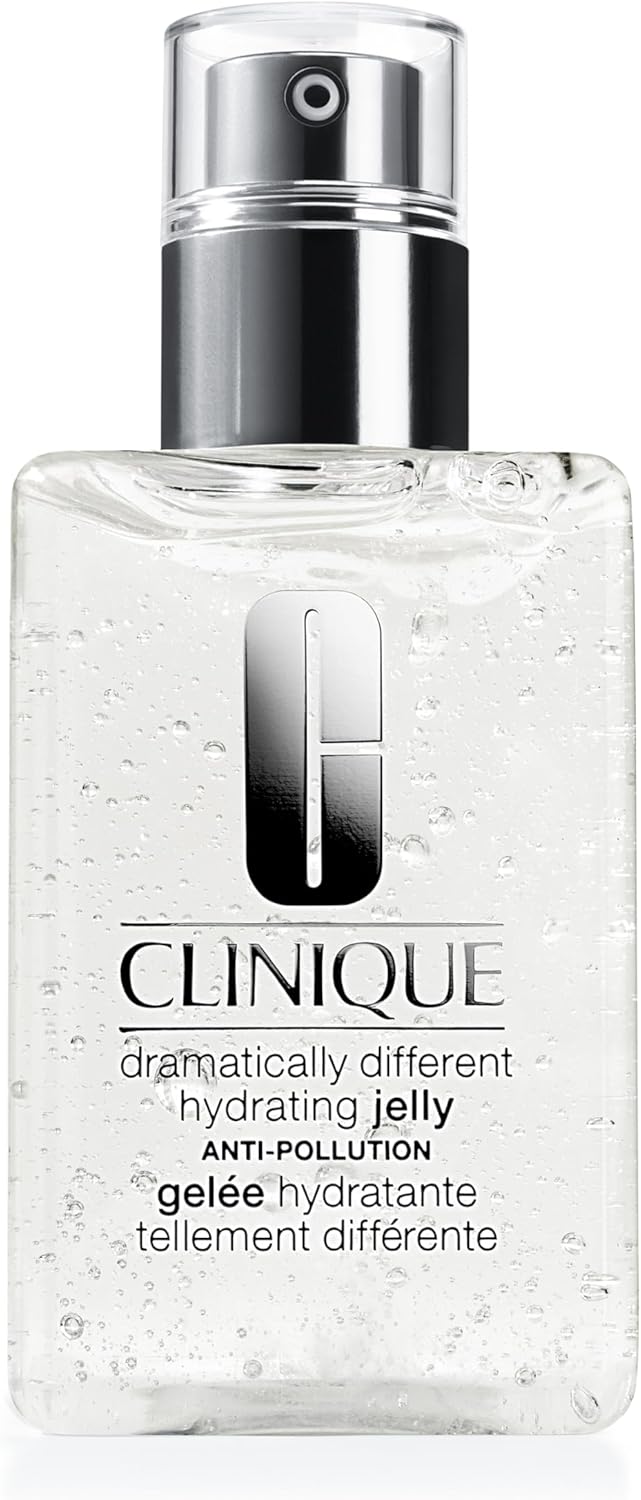 Clinique 3-Step Dramatically Different Hydrating Jelly Face Moisturizer With Hyaluronic Acid, 4.2 Fl Oz