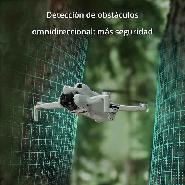 Foto 5 de 8 de DJI Mini 4 Pro (DJI RC-N2), dron mini plegable con cámara de vídeo 4K HDR para adultos, menos de 249 g