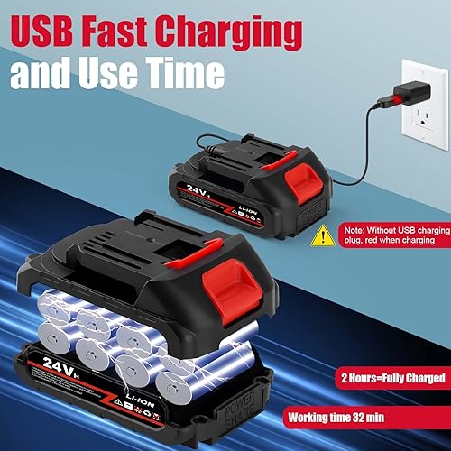 Miniatura 3 de Aspiradora de coche de alta potencia con batería de 4000 mAh, 25000 PA, potente aspirador y succión 2 en 1, la mejor aspiradora inalámbrica,