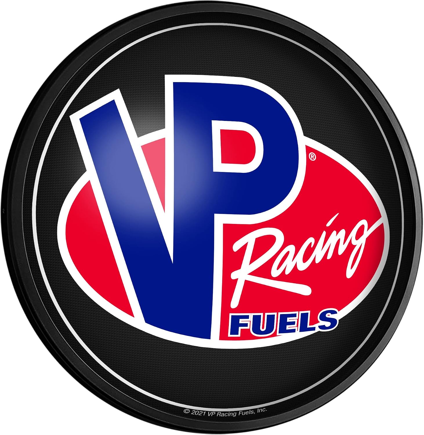Vip Racing Gas Logo Amazon.com: The Fan-Brand VP Racing Fuels: Round Slimline Lighted Wall ...