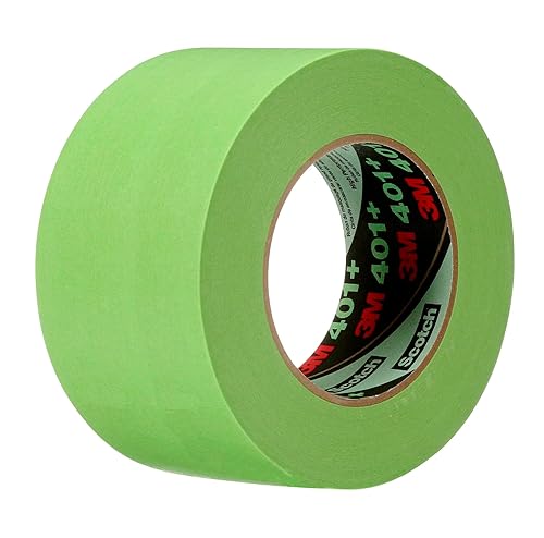 Miniatura 1 de 3M 401+ Cinta adhesiva de alto rendimiento, 3 pulgadas x 60 yardas, verde