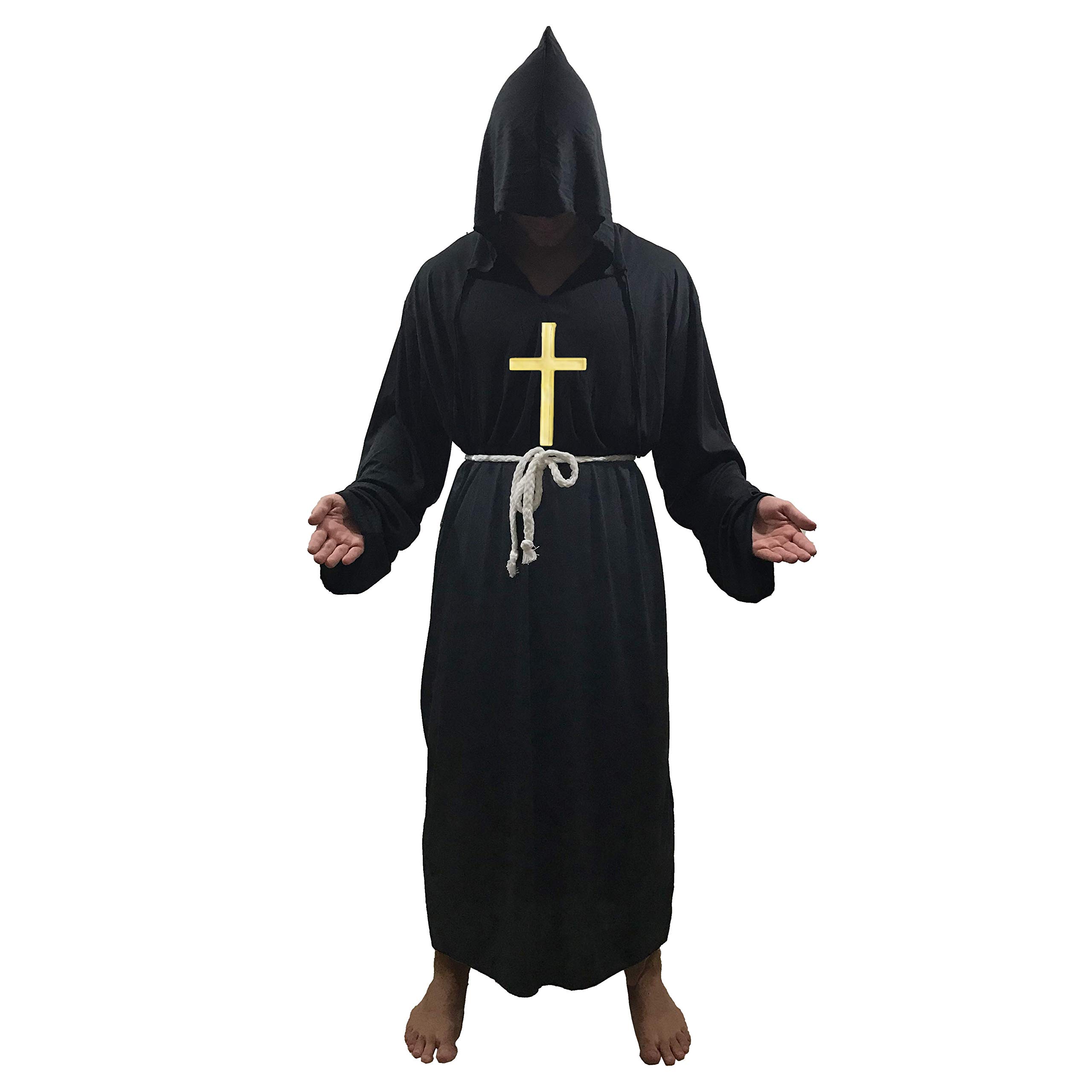 Sowest Men's Black Monk & Cross