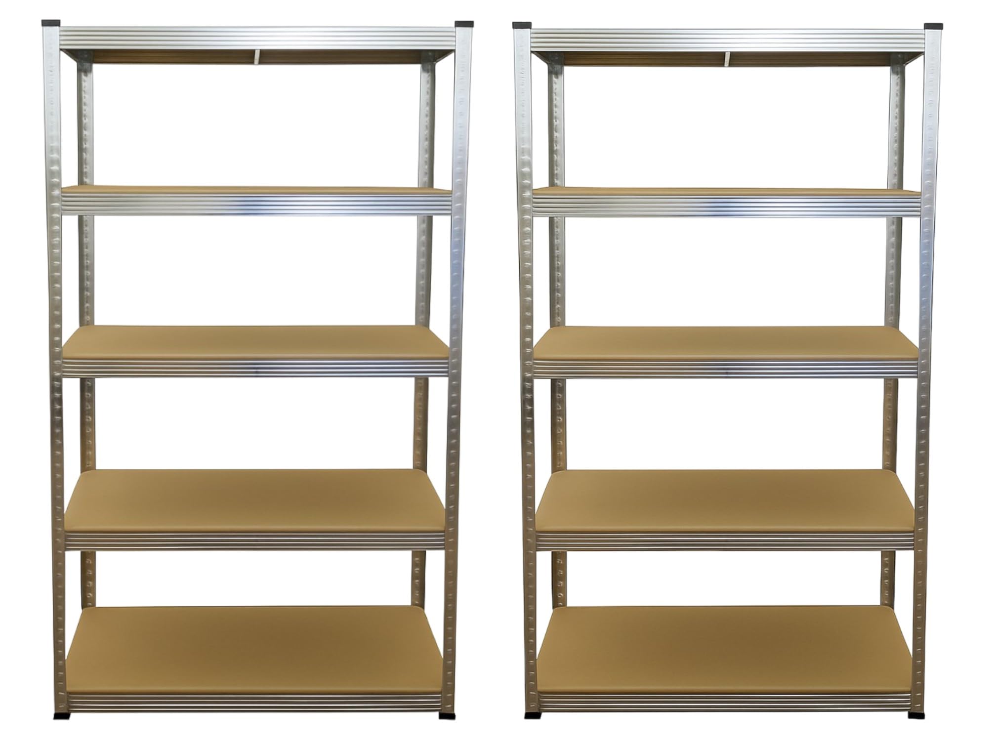 Pro&Basics 2er Pack Schwerlastregal 500KG Traglast 180x90x40cm Metallregal