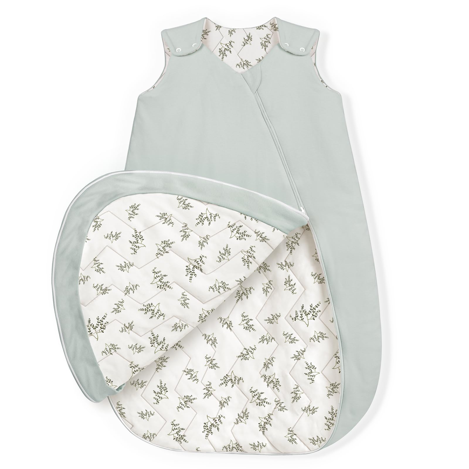 lulumoon Baby Schlafsack für 9-15 Monate: 2,5 TOG 80cm Winter Schlafsack - Baumwolle Elasthan 100% Polyesterfaserfüllung - Ganzjahresschlafsack 74/80