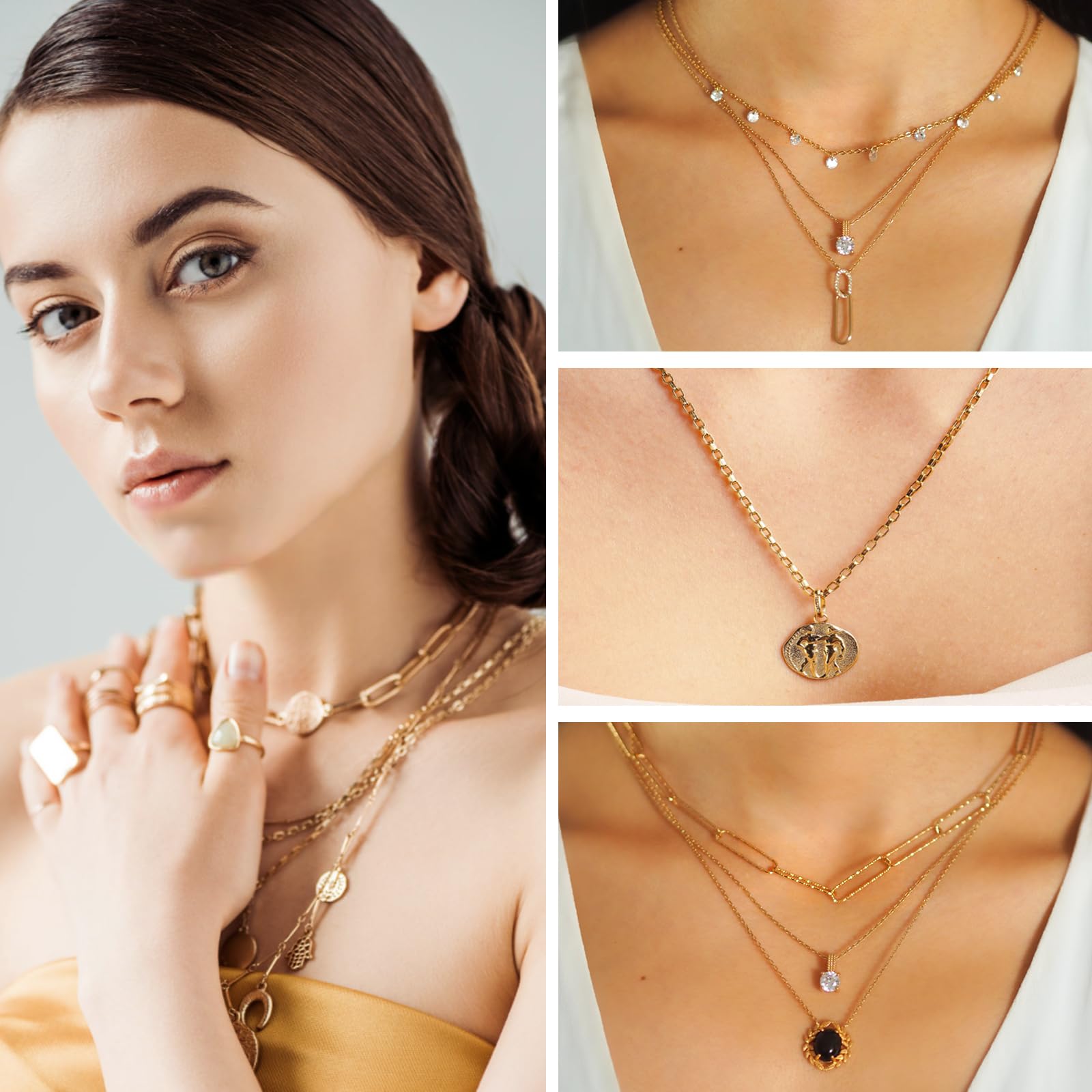 20 Catene Per Gioielli 60cm Con Chiusura Aragosta | Oro Fai Da Te Per Collane E Braccialetti - Foto 9