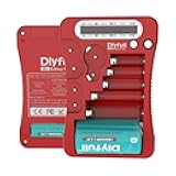 Dlyfull Battery Tester, LCD Display Universal Battery Checker for AA AAA C D 9V CR2032 CR123A CR2 CRV3 2CR5 CRP2 1.5V/3V Button Cell Batteries, 1x AAA Batteries Included