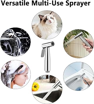Handheld Bidet Sprayer Kit, Toilet Bidet Attachment