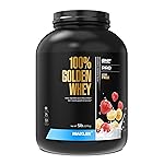 Maxler 100% Golden Whey Protein - 24g of Protein per Serving - Whey Protein Powder for Pre Post Workout - Fast-Absorbing Whey Concentrate, Isolate & Hydrolysate Blend - Strawberry Banana 5 lb