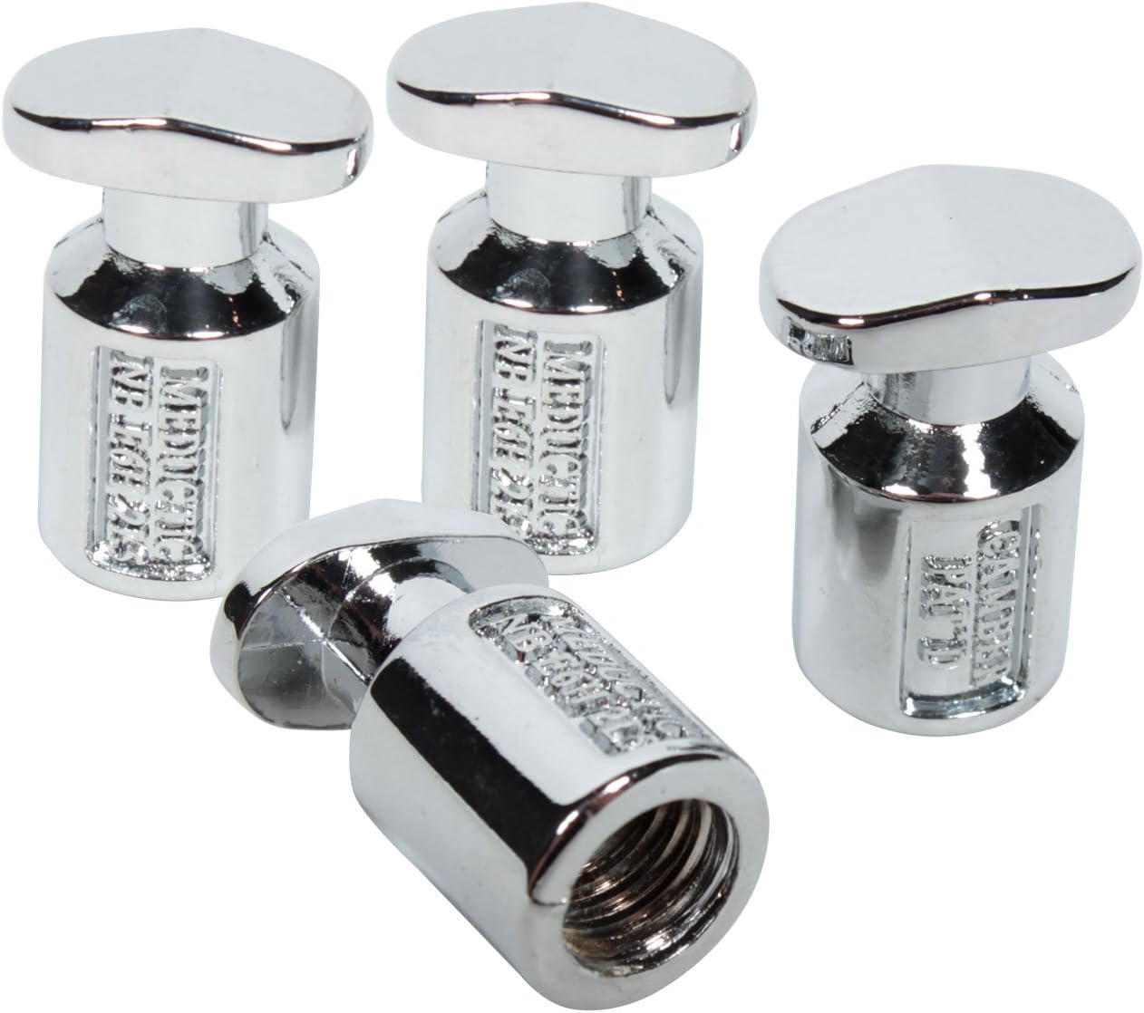 2 Pack Camber T-TOP Four Piece Cymbal Wing Nut Replacement Percussion Hardware