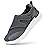 FitVille Diabetic Shoes for Men Extra Wide Width Orthopedic Slip-on Shoes Adjustable Closure Walking Sneakers with Arch Support Cushioning Therapeutic for Swollen Feet
