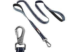 Tuff Pupper Dog Leash with Secure Twist Locking Carabiner