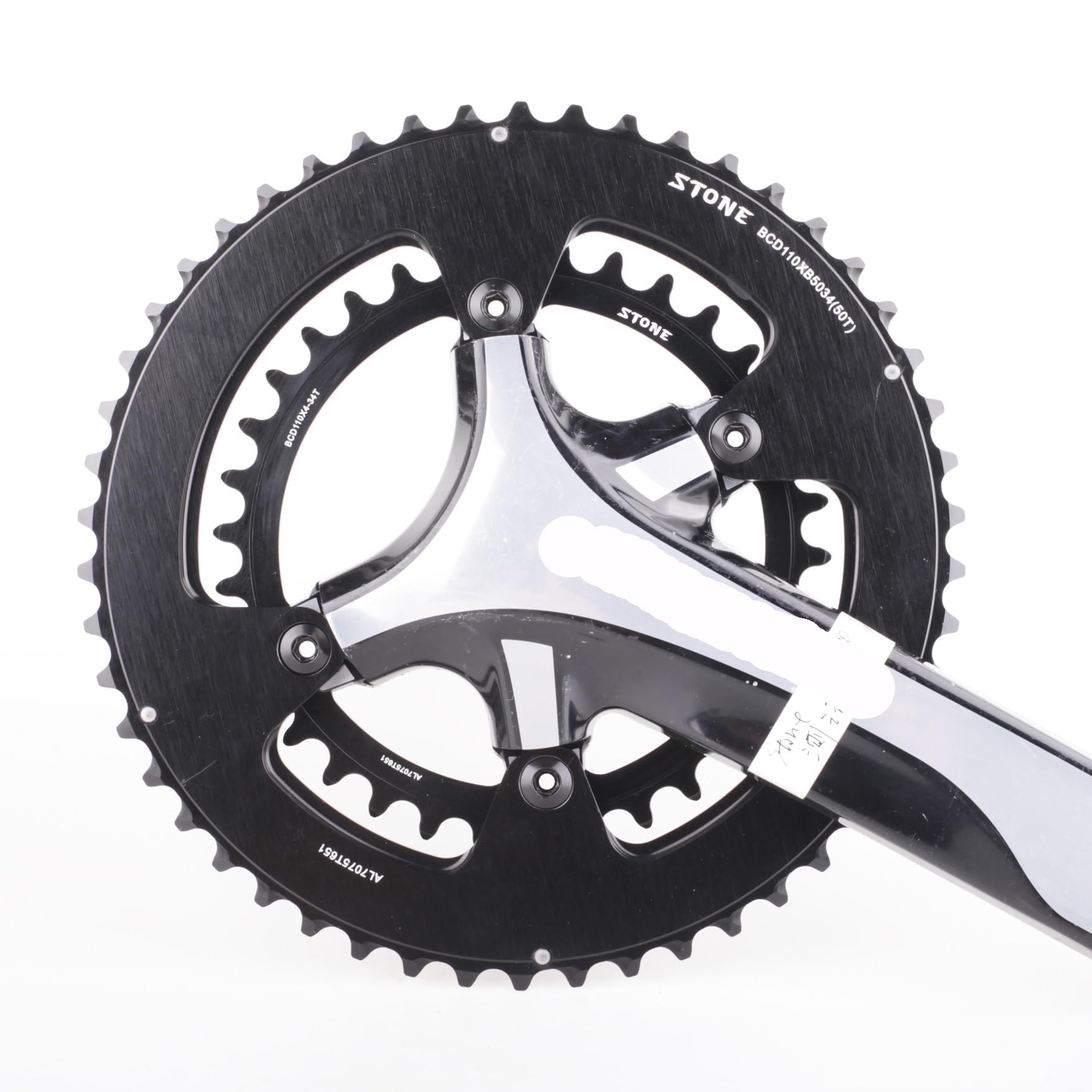 Platos para Bicicletas Plato Doble 110bcd for Rotor 4 Pernos Bicicleta de Carretera 52 36T 53 39T 54 40T 50 34T 46 32T 2X Unisex