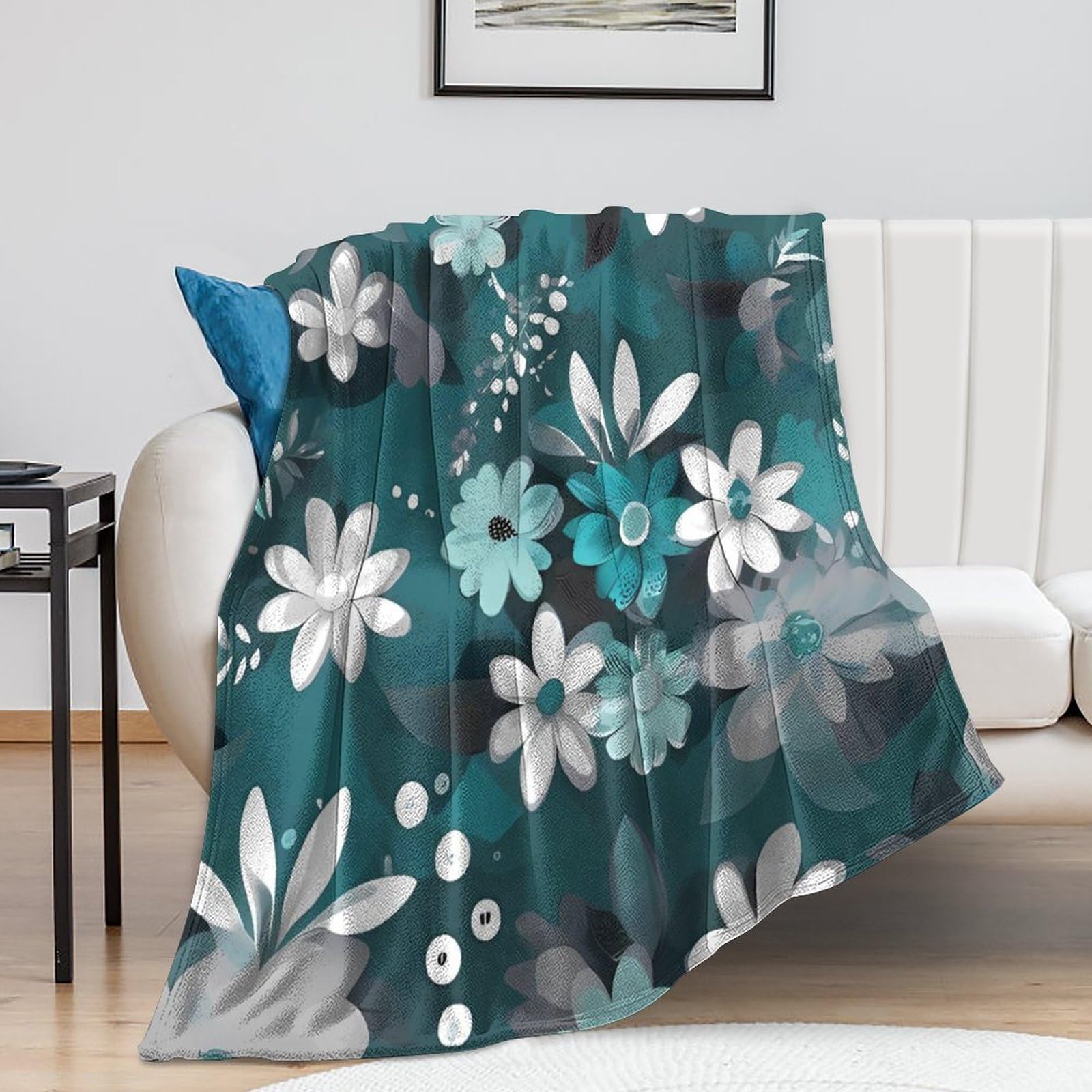 Couverture de lit peluche légère contre le froid nocturne