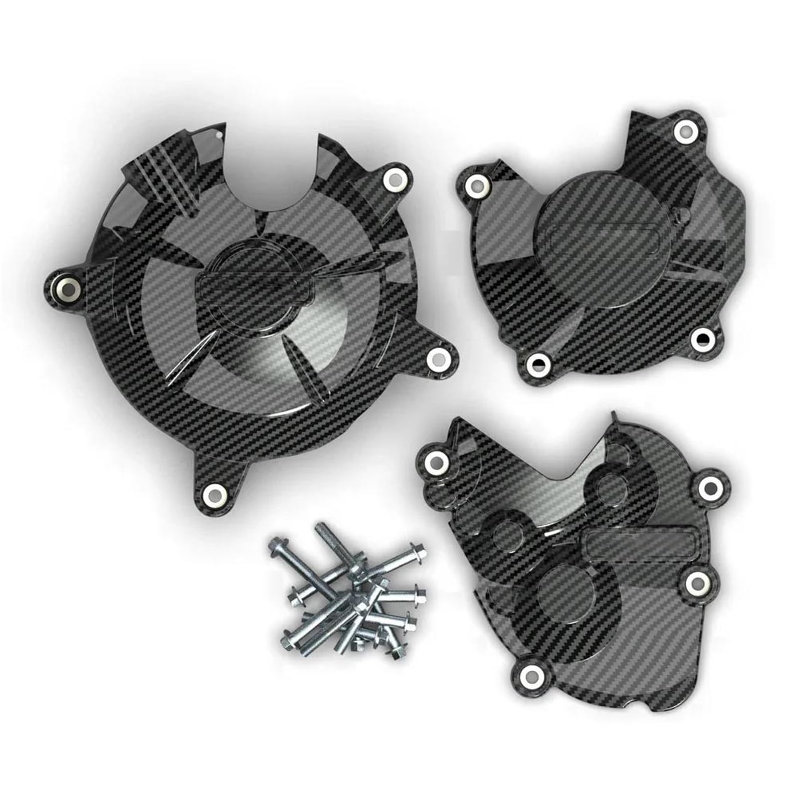 Kit caches moteur Ninja ZX-6R 2024-2025 idéal pour sorties piste
