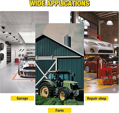 Miniatura 16 de Nilight Enredadera mecánica de plástico de 40 pulgadas, carrito de garaje moldeado por soplado de 40 pulgadas con reposacabezas acolchado, bandejas