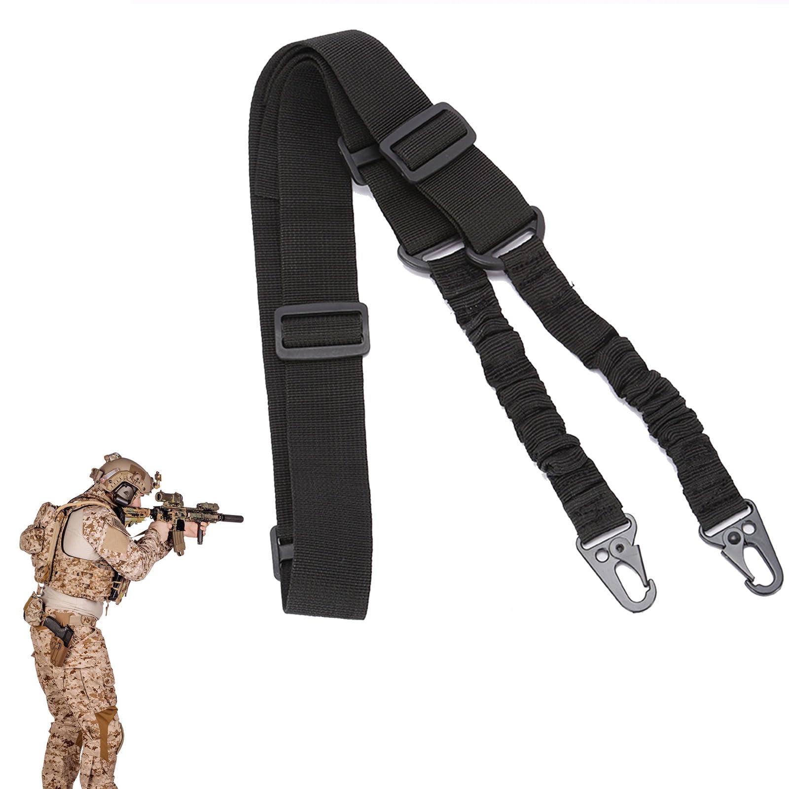 SEMINISMAR Cinghie per Fucile,Gun Sling,Cinghie per Fucile Regolabil