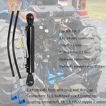 Amazon.com: Hydraulic Top Link Cat. 1-1 18 1/8” – 26 3/8