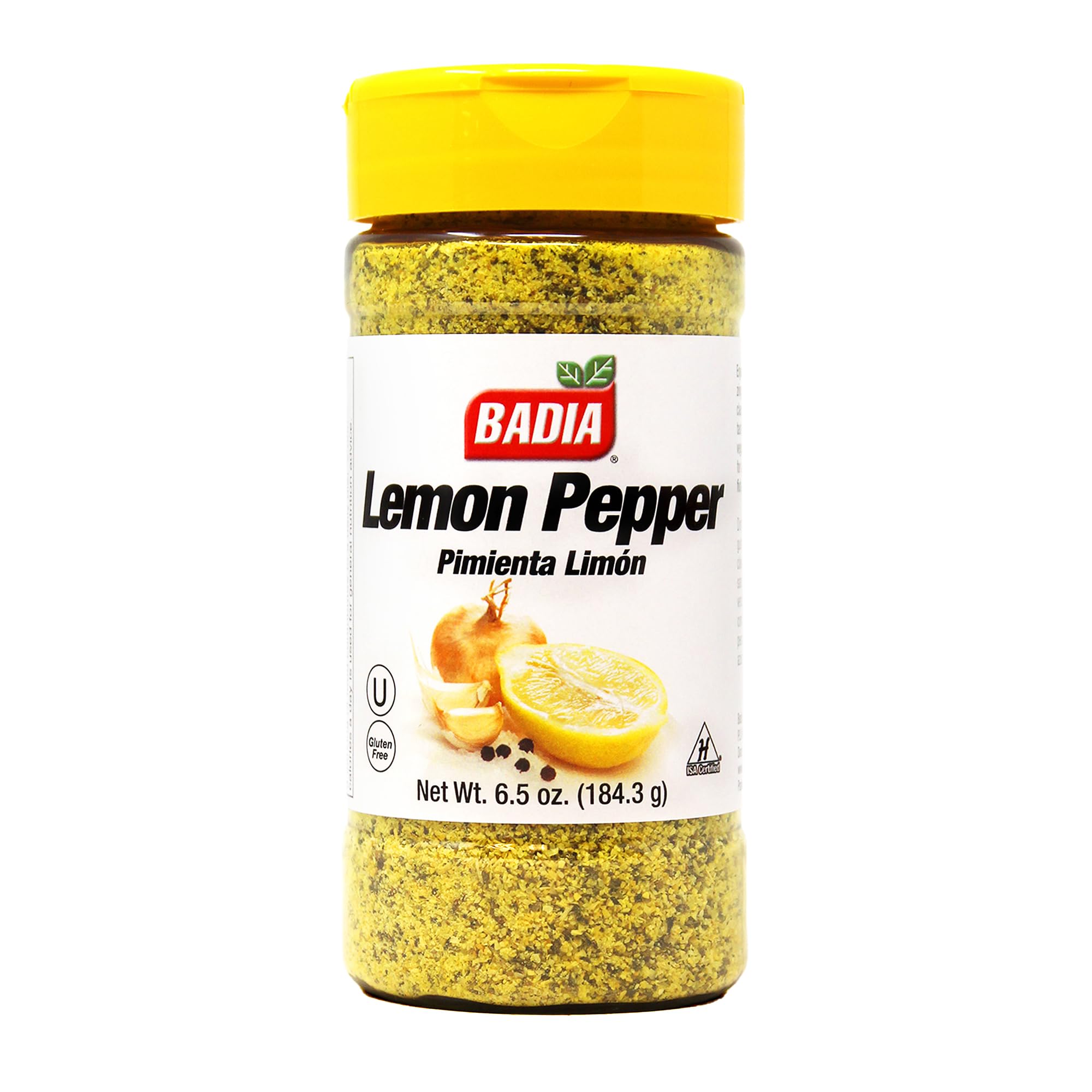 Badia Lemon Pepper Seasoning, 6.5000-ounces (Pack of 6)