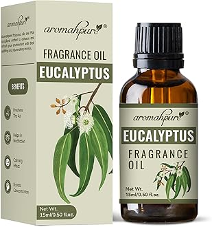 Aromahpure Fragrance Oil | 15ml | Eucalyptus Aroma Oil for Home Fragrance | Best for Aromatherapy | Helps in Concentration & Meditation | Used in Diffusers, Candles, Air Fresheners, Soaps