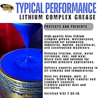 Vista 6 de Grasa compleja de litio Lubricante Superkote 2000 Multipurpose NLGI 2 EP Alta temperatura Automotriz Construcción Industria