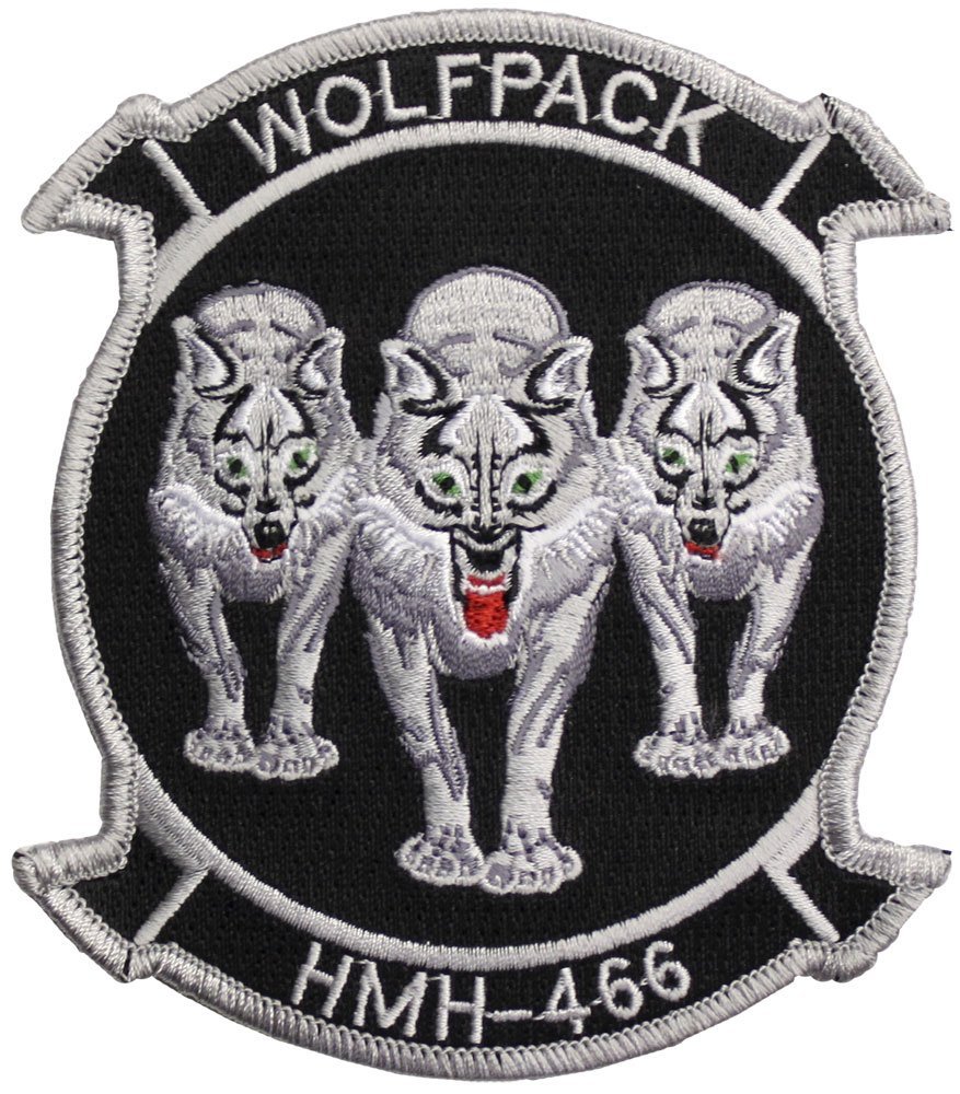 Heavy Helicopter Training Squadron HMH-466 Patch Full Color