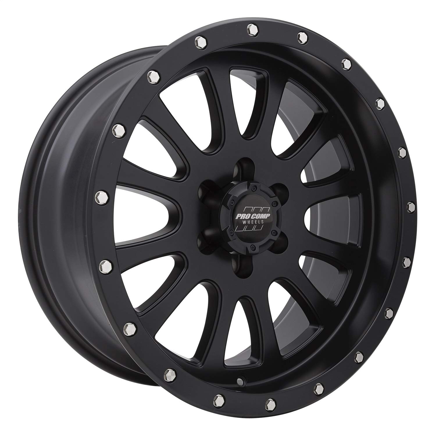 Pro Comp Wheels 50447983 Series 44 Syndrome Satin Black Finish Size