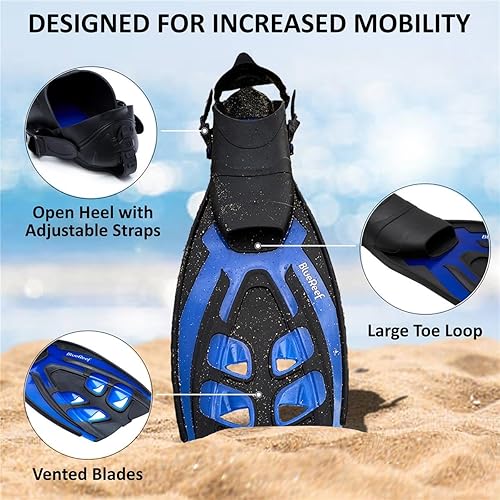 Miniatura 6 de Valiant - Juego de equipo de esnórquel para adultos, incluye máscara Valiant con lentes de vidrio templado gemelas para mayor claridad, esnórquel