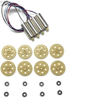 KIESEY Hélices Engranajes Cuchillas Prop Motor Brazo del motor/Ajuste para NO.4D-F3 GPS Nocchi RC Drone Piezas de repuesto Accesorios (Color: Verde claro)