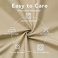 Vista 7 de OutdoorLines Cortinas impermeables para interiores y exteriores para patio – Panel de cortina de privacidad y bloqueo solar con ojales, resistente a