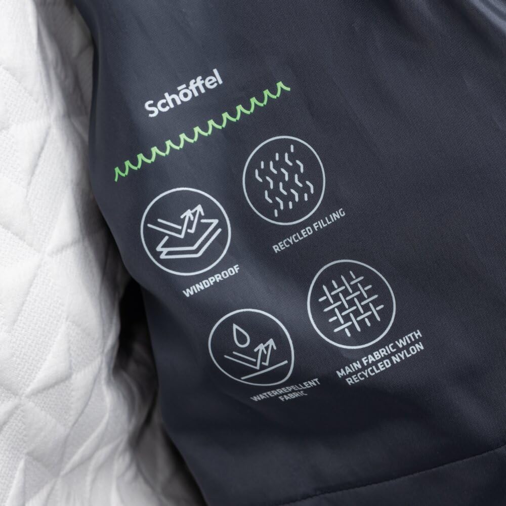 Schöffel Damen Ins Parka Style Boslix WMS, wärmende Winterjacke mit synthetischer Daune, wind- und wasserabweisende Funktionsjacke mit gefütterter Kapuze