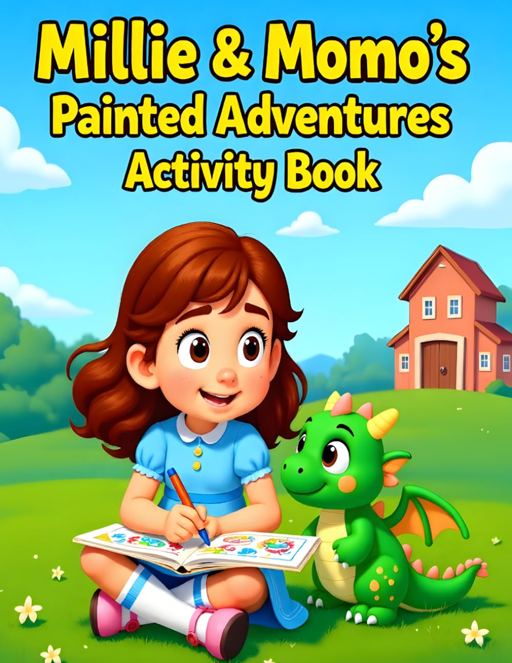 Millie and Momo's Painted Adventures Activity Book: Mazes, Coloring, Word Search and More!