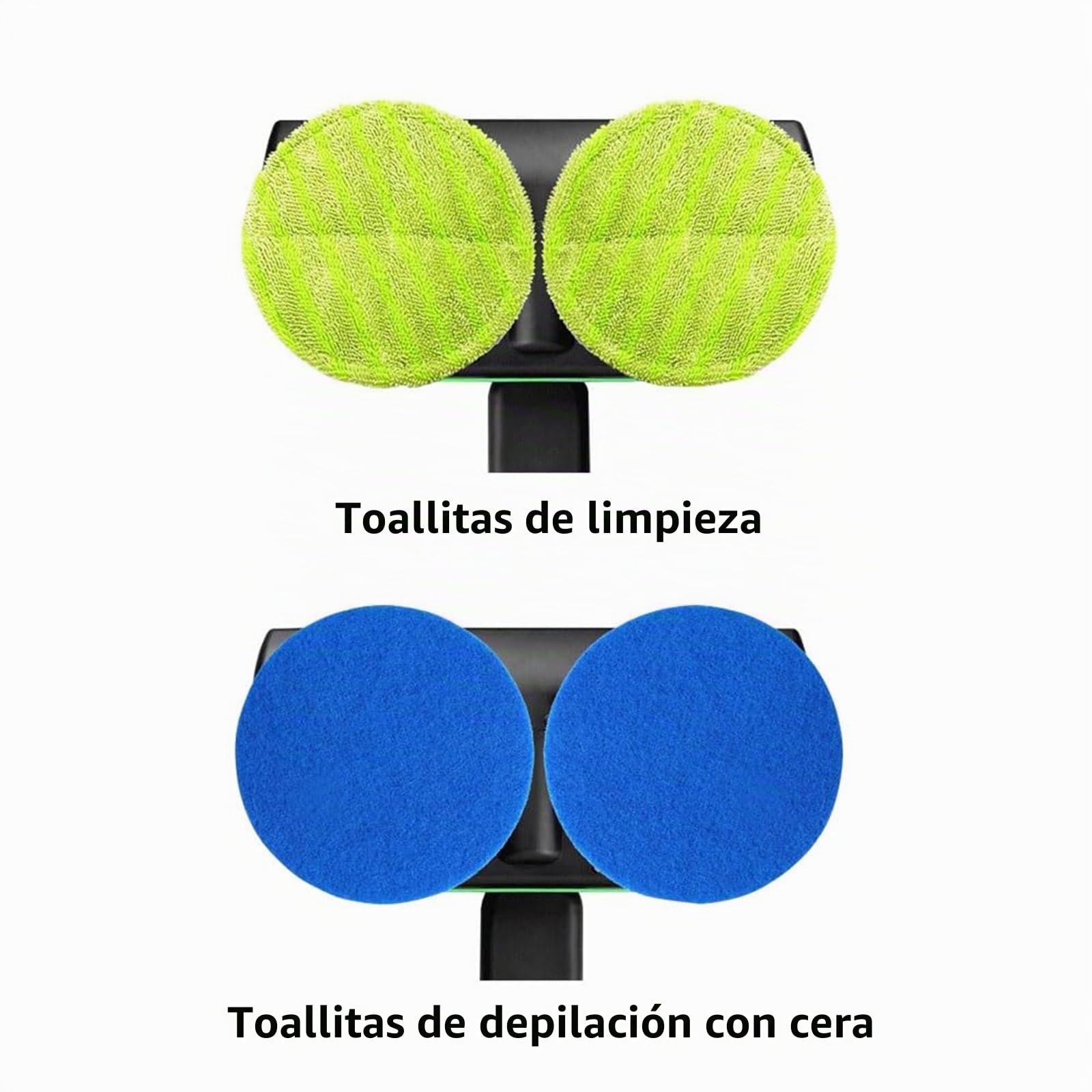 Mopa giratoria eléctrica inalámbrica, pulidora de suelo con mango ajustable con cabezales giratorios duales, recargable para suelos de madera dura, azulejos, mármol, vinilo