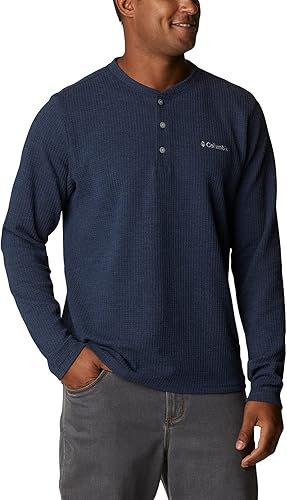 Vista 5 de Columbia Camisa de senderismo de manga larga Pine Peak Waffle para hombre