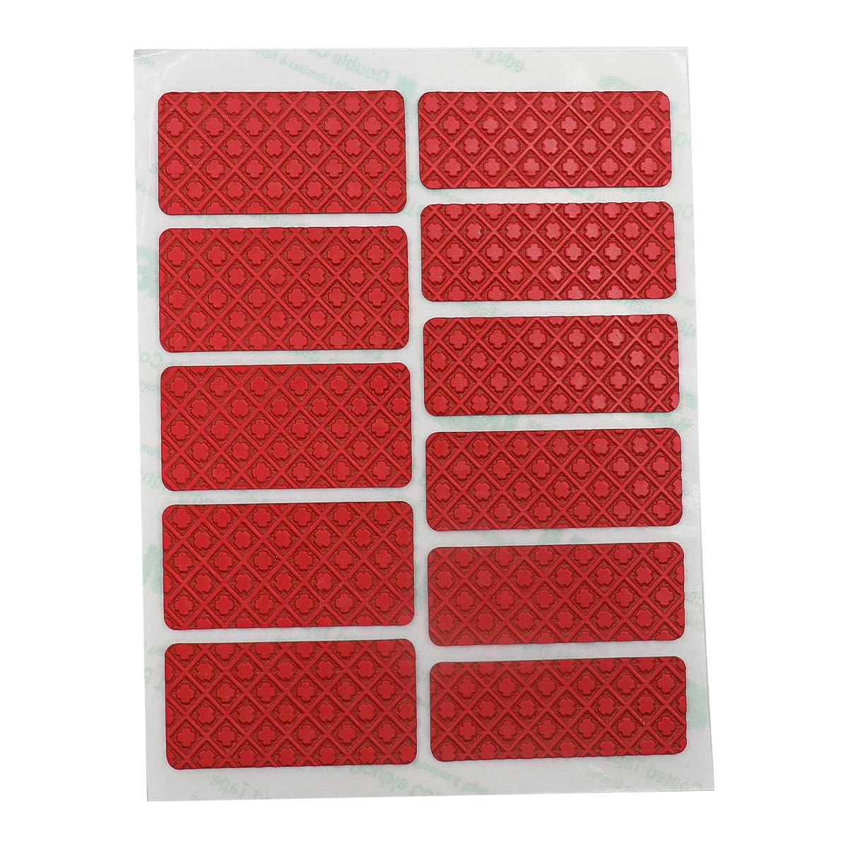 Pack de 3 Pegatinas Antideslizantes para ratón, Cinta de Agarre DIY con Textura de Flor de Ciruelo, Absorbe el Sudor, Accesorio de Agarre Universal para ratón, Teclado, Smartphone y Controlador