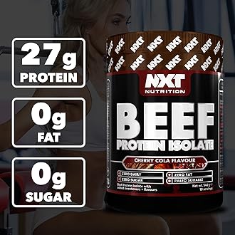 NXT Beef Protein Isolate Cherry Cola 540G 18 Servings