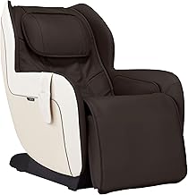 Synca Wellness CirC+ Heated Massage Chair - Zero Gravity, SL Track, Wireless Remote, Movement Detection, Compact Design for Quality Comfort, Sophisticated Espresso