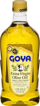 Goya Extra Virgin Olive Oil, Evoo, Mediterranean Kitchen Staple, 34 Fl Oz
